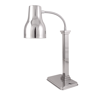 Spring USA 2791-6E Stainless Steel Single Heat Lamp with 1 Bulb - 110-120 Volts, 250 Watts