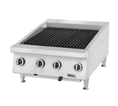 Garland UTBG36-AR36 35-7/16&quot; Gas Countertop Charbroiler - 108,000 BTU