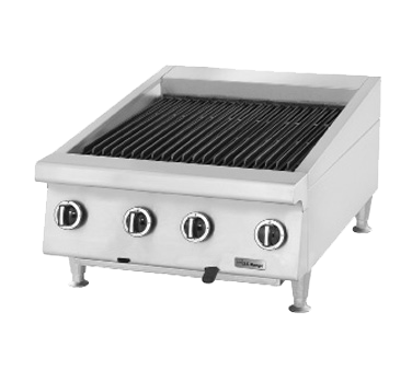 Garland UTBG36-AR36 35-7/16" Gas Countertop Charbroiler - 108,000 BTU