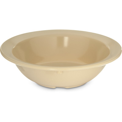 Carlisle 43531-825 4 3/4 Oz. Melamine Tan Dallas Ware Fruit Bowl (4 Pack Per Case)