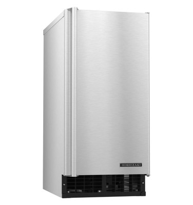 Hoshizaki AM-50BAK-AD 14.88" W Stainless Steel Cube-Style Air-Cooled Ice Maker with Bin - 115 Volts