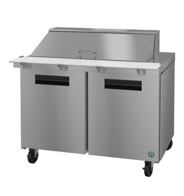 Hoshizaki SR48B-18M 48" W Two-Section Two Door Reach-In Steelheart Series Mega Top Refrigerator