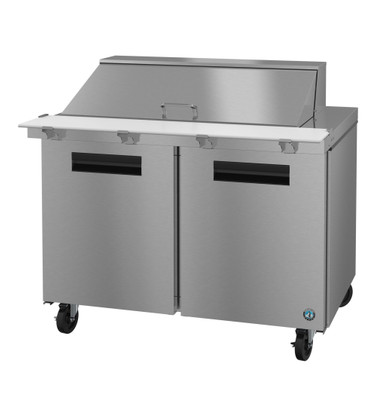 Hoshizaki SR48B-18M 48" W Two-Section Two Door Reach-In Steelheart Series Mega Top Refrigerator