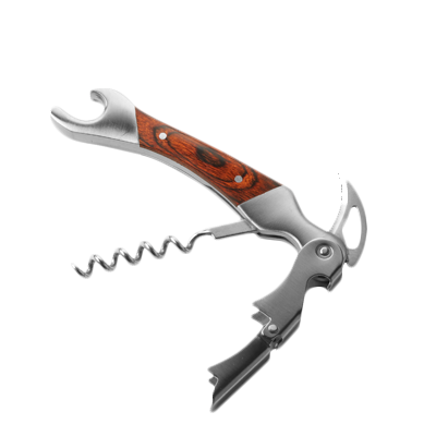American Metalcraft WCMA 5.25&quot; L x 1.25&quot; W x 0.5&quot; H Stainless Steel Corkscrew