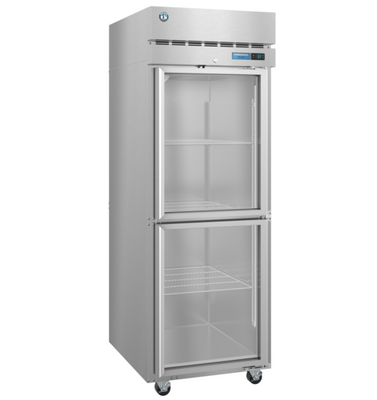 Hoshizaki F1A-HG 27.5" W One-Section Glass Door Reach-In Steelheart Series Freezer - 115 Volts