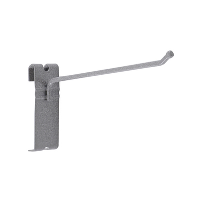 Metro PGHK6K4 Smartwall Prong Hook 6&quot; Metroseal Gray Epoxy-Coated Corrosion-Resistant Finish
