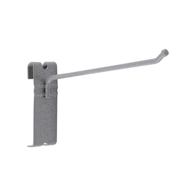 Metro PGHK6K4 Smartwall Prong Hook 6" Metroseal Gray Epoxy-Coated Corrosion-Resistant Finish