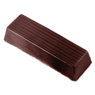 Matfer Bourgeat 380147 Chocolate Mold Mini Bars 3" L x 0.8" W x 2.67" H Polycarbonate