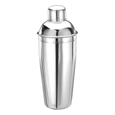 Winco BL-28P 28 Oz Stainless Steel 3-Piece Deluxe Bar Shaker (3 Pieces Per Set)
