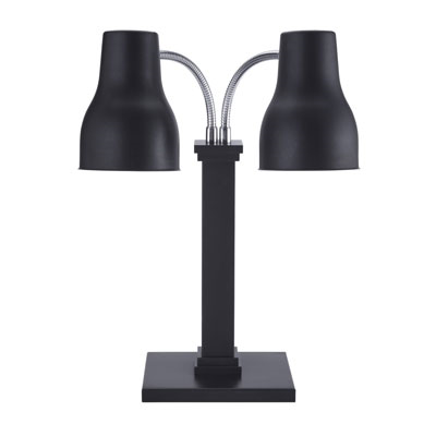 Spring USA 2792-6EB Powdered Coated Double Heat Lamp with 2 Bulbs - 110-120 Volts, 250 Watts