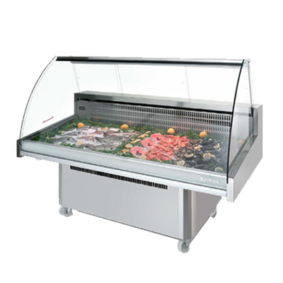 Infrico USA IDC-VML12 52.38&quot;W Fish Display Case