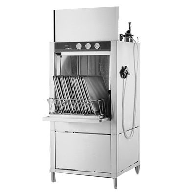 Champion PP-10 Single Rack Pot and Pan Washer With Booster Heater