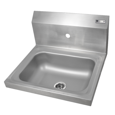 John Boos PBHS-W-1410-1-X 14" x 10" x 5" Wall Mount Hand Sink