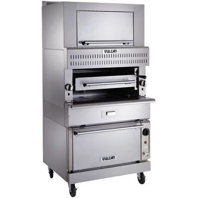 Vulcan VIR1BF 25-1/2" Gas V Series Deck-Broiler - 100,000 BTU
