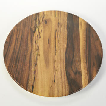 American Metalcraft AWM171 17.25" Melamine Round Serving Board