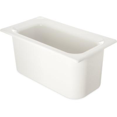 Carlisle CM110202 6"H White Coldmaster Food Pan