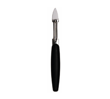 Matfer Bourgeat 120901 Stainless Steel Professional Peeler Black Polypropylene Handle