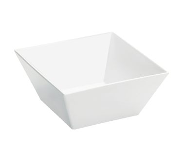 Cal-Mil SR262
 4 qt
 Plastic
 White
 Square
 Sierra Bowl