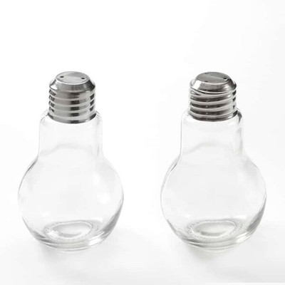 American Metalcraft SPLB7 LightBulb Salt and Pepper Shaker Set 4 Oz.