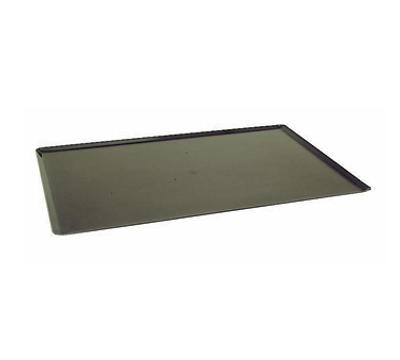 Matfer 455001 Blue Steel Oven Baking Sheet with Straight Edges Black