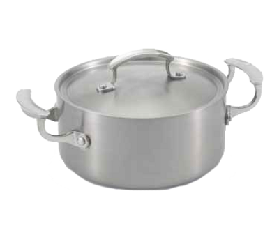 Vollrath 49410 7-7/8" Dia. Stainless Steel / Aluminum Miramar Display Cookware Casserole