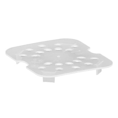 Cambro 60PPD190 1/6 Size Clear Polypropylene Drain Shelf - 6/Case