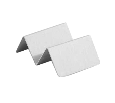 American Metalcraft MTSH1 2" L x 2" W x 1" H Stainless Steel Mini Taco Holder