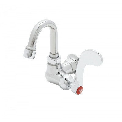 T&amp;S Brass B-0210-131X-CR4 Sink Faucet single wall mounted 1/2" NPT female inlet