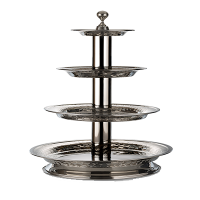 Bon Chef 61102 21.5" Dia. x 24" H Stainless Steel Display Stand
