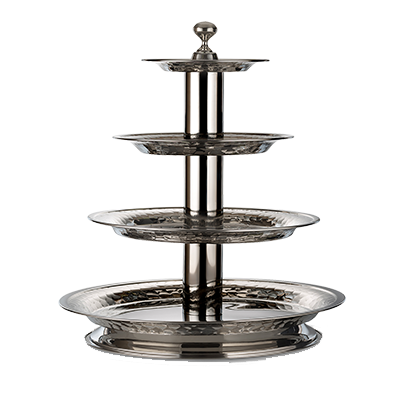 Bon Chef 61102 21.5" Dia. x 24" H Stainless Steel Display Stand