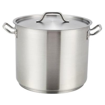 Winco SST-12 12 Qt Premium Induction Stock Pot