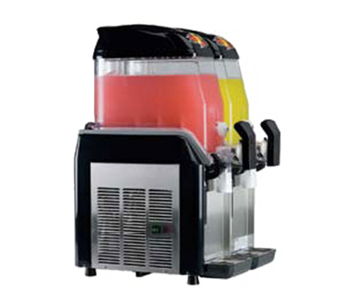 Alfa International AFCM-2 (2) 3.2 Gallon Elmeco Cold and Frozen Beverage Dispenser - 115 Volts