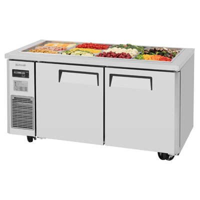 Turbo Air JBT-60-N 59" Stainless Steel J Series Refrigerated Buffet Table