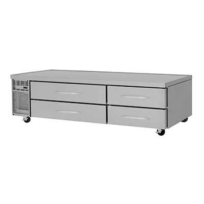 Turbo Air PRCBE-96F-N 96"W Four Drawer PRO Series Freezer Chef Base