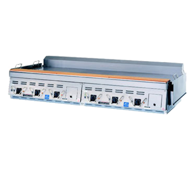 Garland CG-72R 72" Gas Countertop Master Griddle - 180,000 BTU