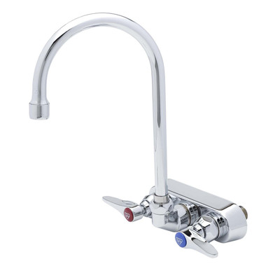 T&amp;S Brass B-1146 Workboard Faucet wall mount 4"