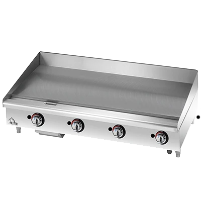Star 648TF 48" Gas Countertop Heavy Duty Griddle - 113,200 BTU