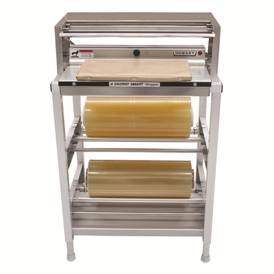 Hobart W32ES-1 Stainless Steel Energy Smart Hand Wrap Station - 115 Volts