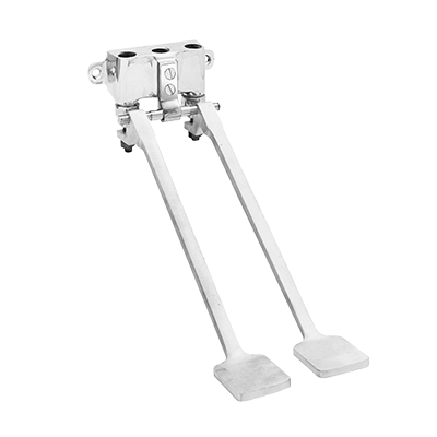 Fisher 48070 Stainless Steel Dual Wall Foot Valve