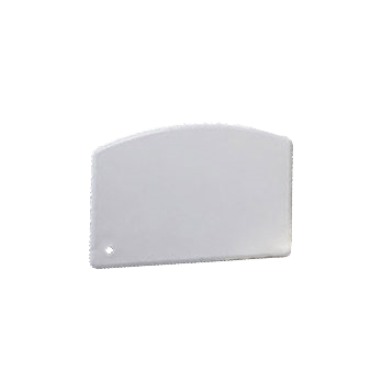 American Metalcraft BS64 3.75" x 5.63" Bowl Dough Scraper