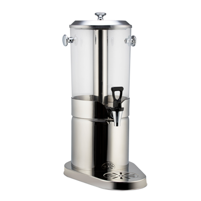 Bon Chef 40505 2 Gallon Juice Dispenser Stainless Steel Round