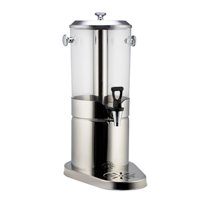 Bon Chef 40505 2 Gallon Juice Dispenser Stainless Steel Round