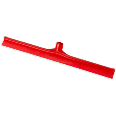 Carlisle 3656805 24" Long Rubber Blade Plastic Frame Red Sparta Floor Squeegee Head