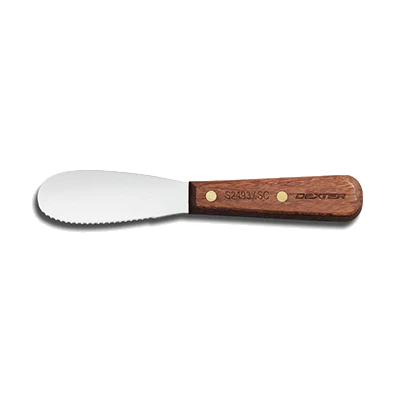 Dexter 18120 3-1/2" Sandwich Spreader with Rosewood Handle