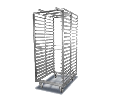 Baxter BDRSB-10 10 Slides Stainless Steel Double Side Load Rack