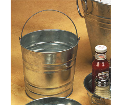 American Metalcraft PTUB87 8.25&quot; 148 Oz. Galvanized Round Pail