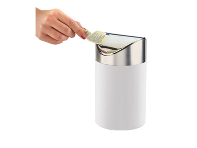 Cal-Mil 1717-15 Luxe Trash Bin