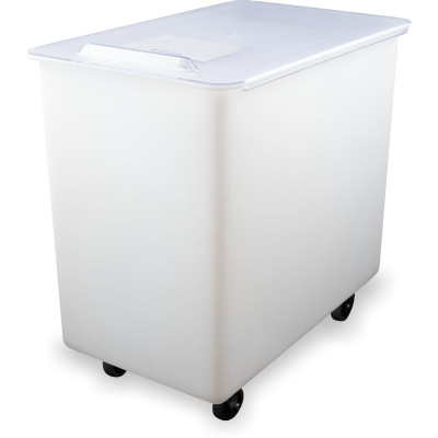 Carlisle BIN4402 Plastic Construction Sliding  Mobile Ingredient Bin