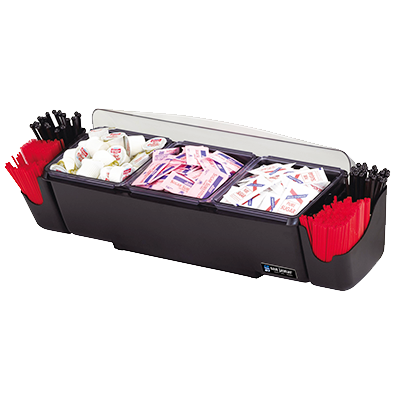 San Jamar BD4003 The Dome Condiment Center 22"