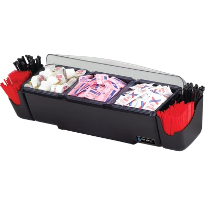 San Jamar BD4003 The Dome Condiment Center 22"